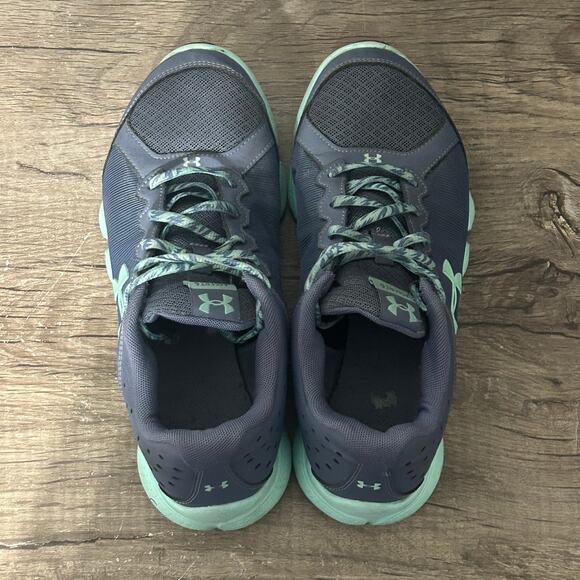 Under Armour Micro G Assert 6 Women's Running Shoes Size 7.5 (Youth 6) Blue - Picture 7 of 8